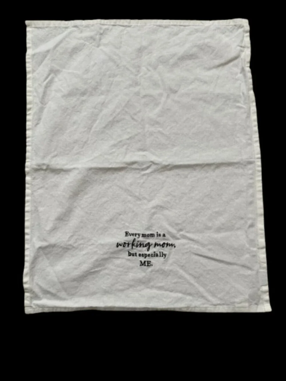Hallmark Dish Towel with embroidery for MOM NWOT - Picture 3 of 3